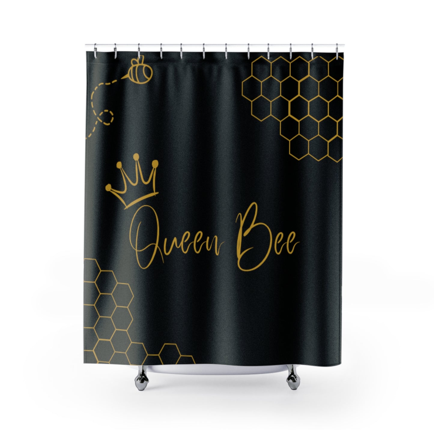 The Queen Bee Shower Curtain